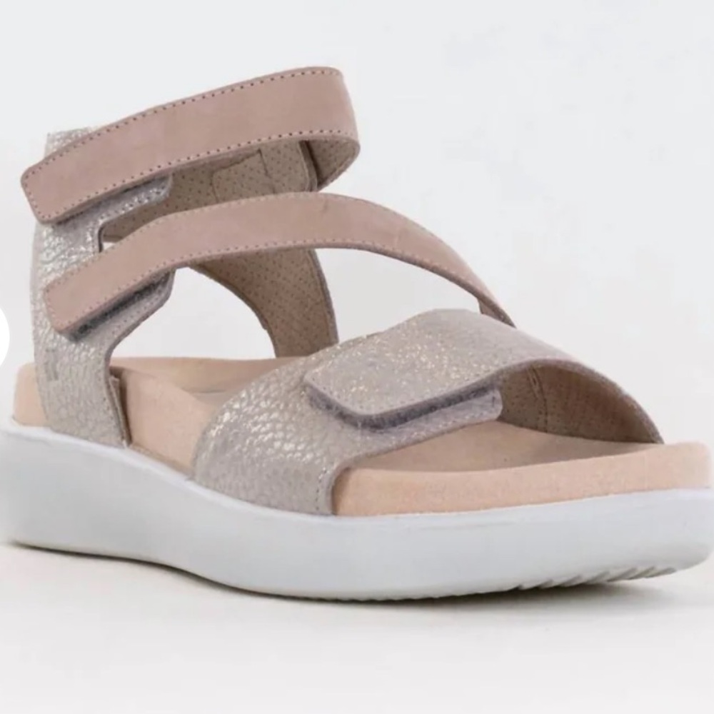 Romika USA Borneo 07 Beige Metallic Sandals